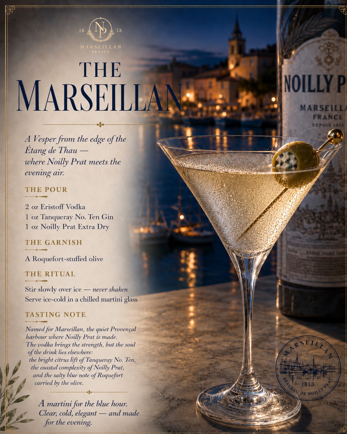 The Marseillan cocktail